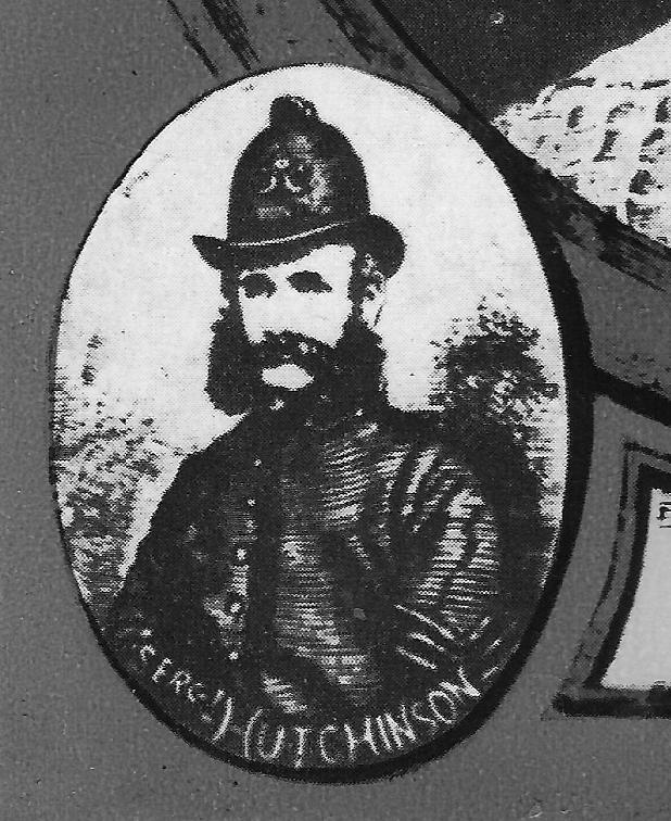 The Northern Echo: An Illustrated Police News drawing of Sgt Thomas Hutchinson, of Bishop Auckland police, who was leading the investigation into the death of Charles Edward Cotton, seven, of Front Street, West Auckland, on July 12, 1872
