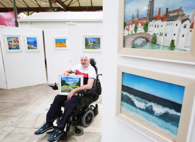 The Northern Echo: Ken Longstaff has discovered a talent for art since his diagnosis 