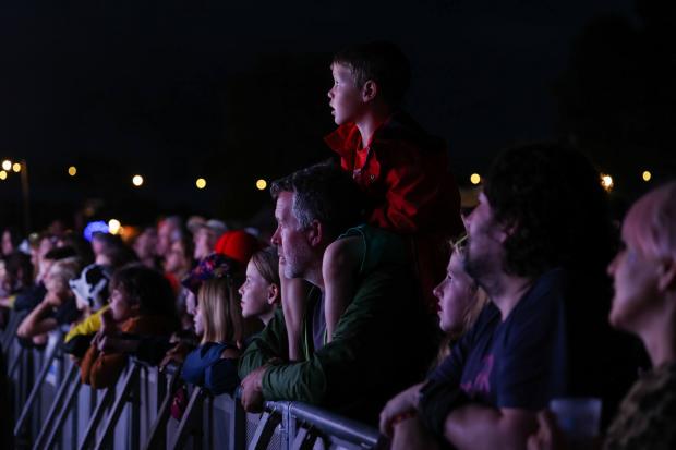 The Northern Echo: A young fan watches John Grant at Deer Shed Festival. Picture: CHRIS BOOTH