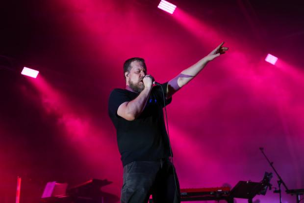 The Northern Echo: John Grant performs on the Main Stage at Deer Shed Festival. Picture: CHRIS BOOTH