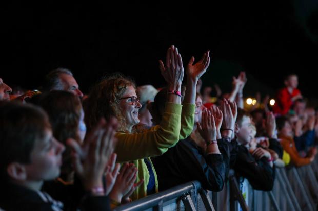 The Northern Echo: A crowd member enjoys John Grant at Deer Shed Festival. Picture: CHRIS BOOTH