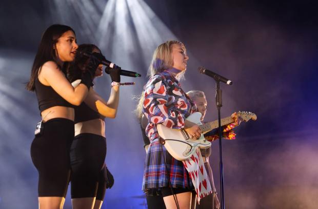 The Northern Echo:  Self Esteem performs on the Main Stage. Picture: CHRIS BOOTH