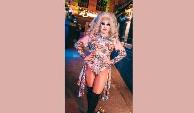 The Northern Echo: Roxie Trixx made it to the semi-final of Drag Idol Newcastle in 2020. Picture: PUSH POP