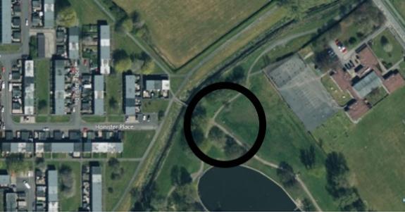 The Northern Echo: The location where Dexter was taken. Picture: DURHAM POLICE The Northern Echo: The location where Dexter was taken. Picture: DURHAM POLICE