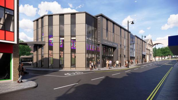 The Northern Echo: An artist's impression of the new bus station in Durham 