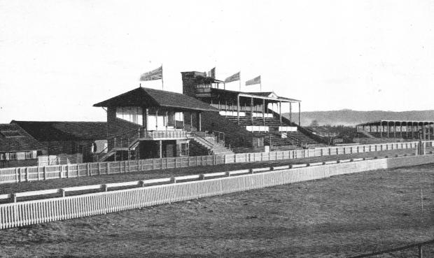 The Northern Echo: Redcar's grandstand in 1950 shortly after it was built
