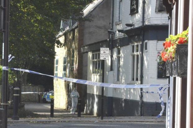 The Northern Echo: The scene of the murder in Houghton le Spring