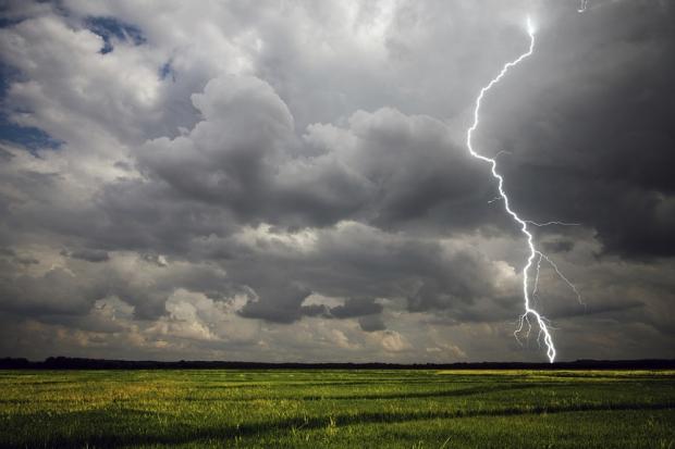 A thunderstorm warning has been issued for York on Monday
