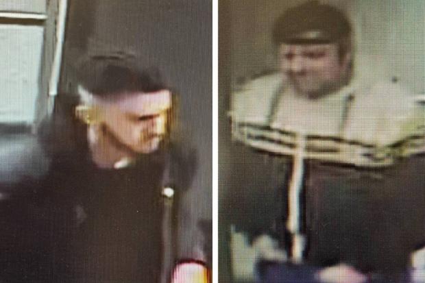 Police are urging two men, who may be valuable witnesses to a sexual assault, to come forward