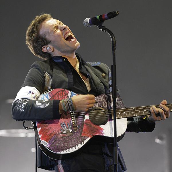 SECRET GIG: Coldplay frontman Chris Martin