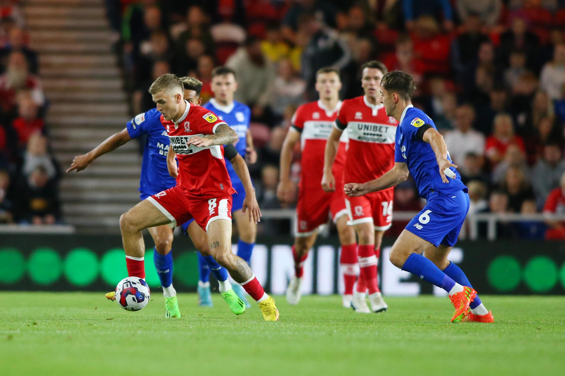 Middlesbrough 2 Cardiff City 3
