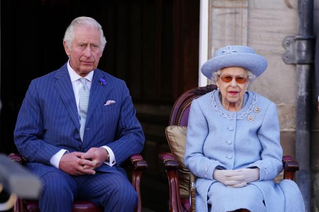 The Northern Echo: King Charles III and Queen Elizabeth II (PA)