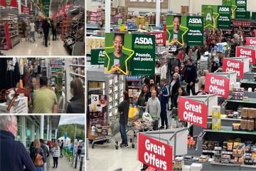 North East ASDA's overwhelmed with shoppers after Queen's funeral