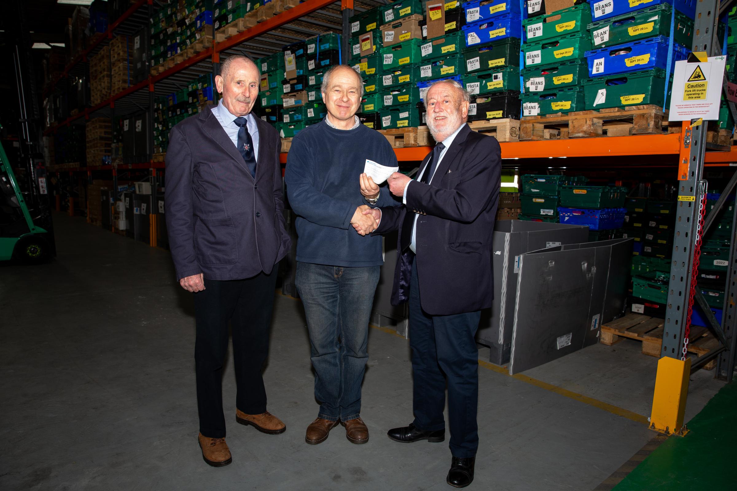 Freemen make festive donation to County Durham Foodbank - Vimarsana News