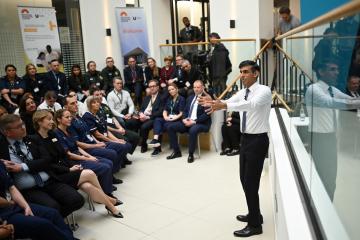 Rishi Sunak would 'love' to pay nurses more but inflation is an issue