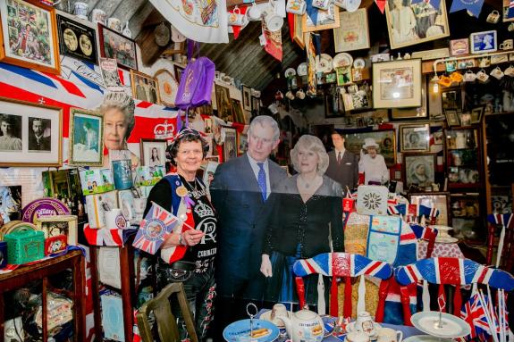 The Northern Echo: Anita is of the UK's biggest monarchists. Picture: Sarah Caldecott, Newsquest The Northern Echo: Anita is of the UK's biggest monarchists. Picture: Sarah Caldecott, Newsquest
