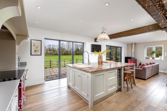 The Northern Echo: The sleek and modern interior of the cottage The Northern Echo: The sleek and modern interior of the cottage
