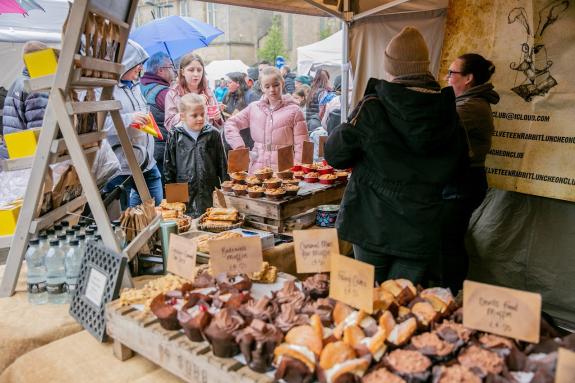 The Northern Echo: Fairy cakes fluttering at Bishop Auckland Food Festival The Northern Echo: Fairy cakes fluttering at Bishop Auckland Food Festival