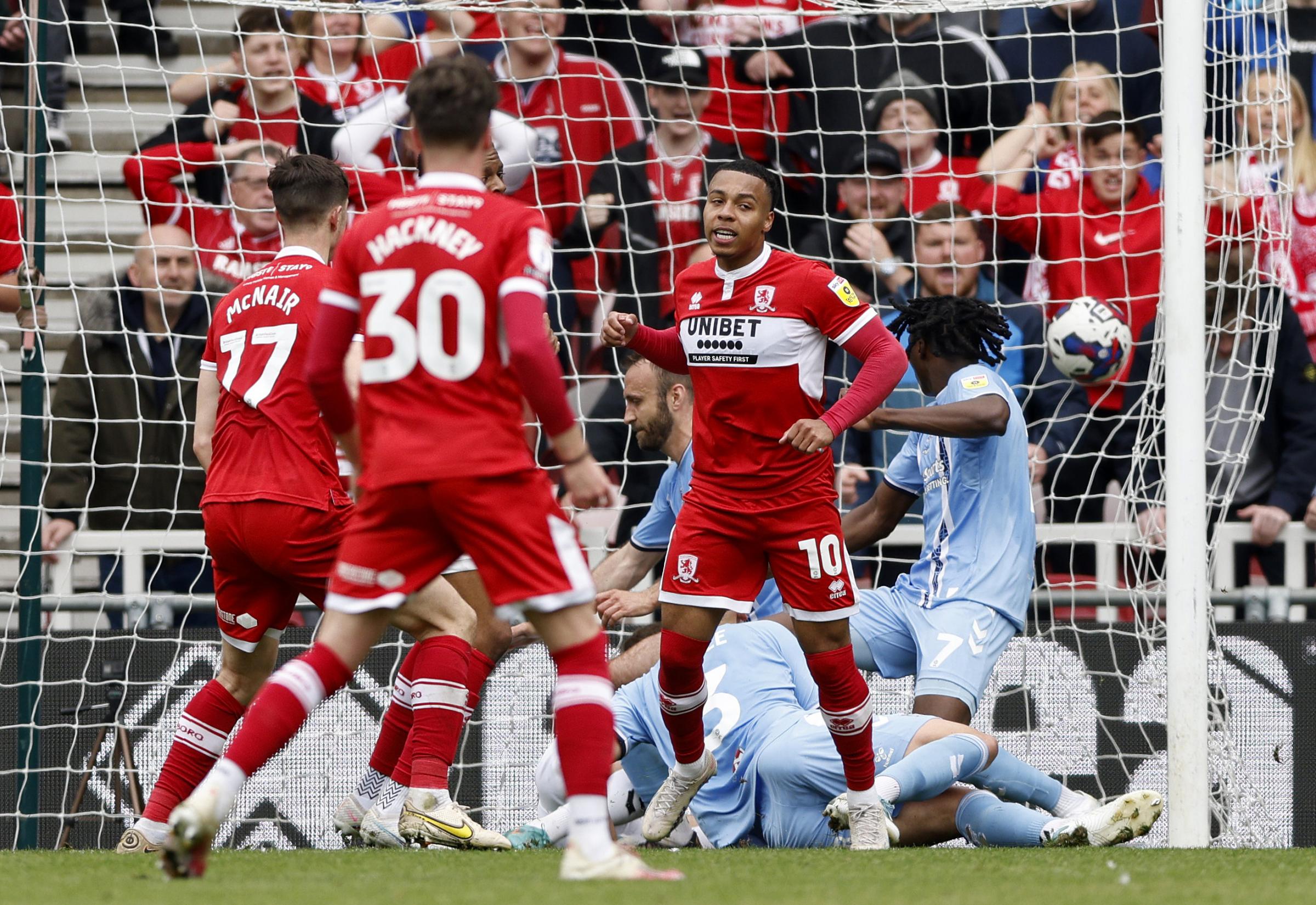 Middlesbrough 1-1 Coventry: Draw sets up repeat in play-offs