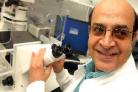 MEDICAL BREAKTRHOUGH: Professor Karim Nayernia in his laboratory. He says stem cell work could give hope to men made infertile by chemotherapy