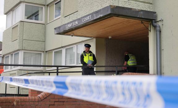 The Northern Echo: yson Court, Gateshead where the body of a man was discovered yesterday The Northern Echo: yson Court, Gateshead where the body of a man was discovered yesterday