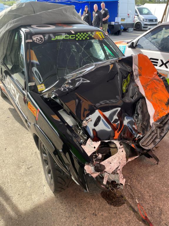 The Northern Echo: Will's car was seriously damaged and he was left hospitalised. The Northern Echo: Will's car was seriously damaged and he was left hospitalised.