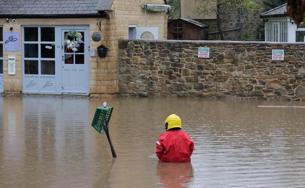 Lanchester floods: Durham village hit by flash flooding 