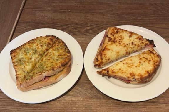 The Northern Echo: The Pigs and Blankets Toastie (left) and Turkey and Trimmings Toastie (right) got me in the festive spirit The Northern Echo: The Pigs and Blankets Toastie (left) and Turkey and Trimmings Toastie (right) got me in the festive spirit