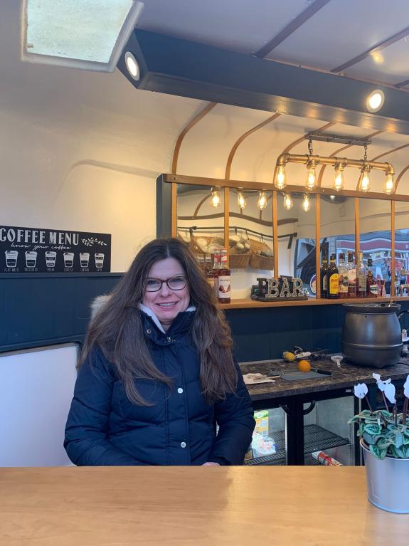 The Northern Echo: Christine Micklewhite, from Brompton On Swale who runs Bareco The Northern Echo: Christine Micklewhite, from Brompton On Swale who runs Bareco