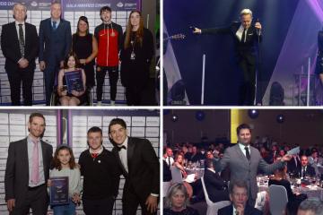 Sunderland AFC players hand out Foundation of Light awards