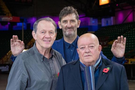 The Northern Echo: Kevin Whately, Jimmy Nail and Tim Healy who played Neville, Oz and Dennis in the series The Northern Echo: Kevin Whately, Jimmy Nail and Tim Healy who played Neville, Oz and Dennis in the series