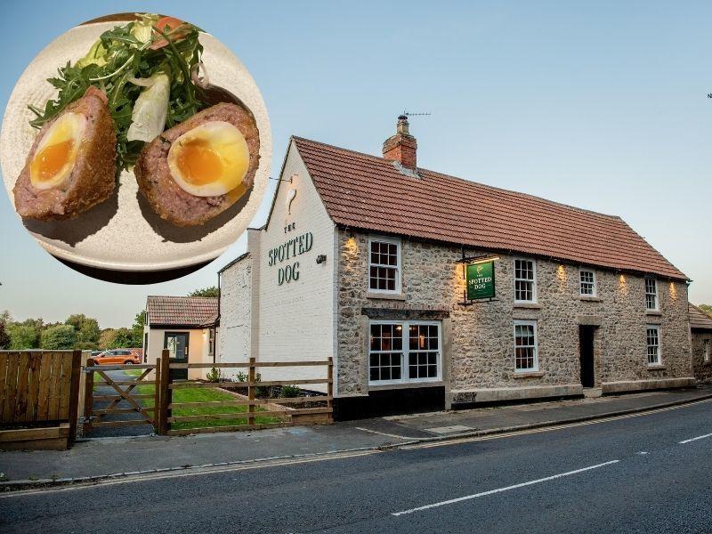 Eating out review of the Spotted Dog, High Coniscliffe 