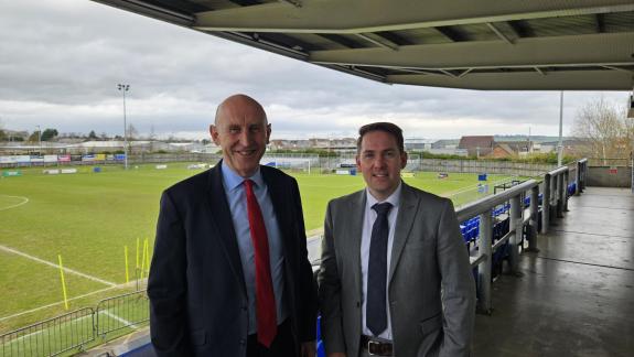 The Northern Echo: John Healey and Sam Rushworth. The Northern Echo: John Healey and Sam Rushworth.