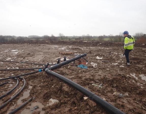 The Northern Echo: Workers on the landfill site The Northern Echo: Workers on the landfill site
