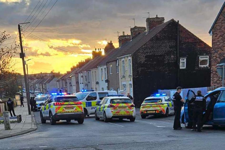 Woman arrested after armed police swarm Trimdom and Fishburn 