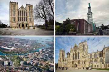 Best and worst Durham, Tyneside, Yorkshire places to visit