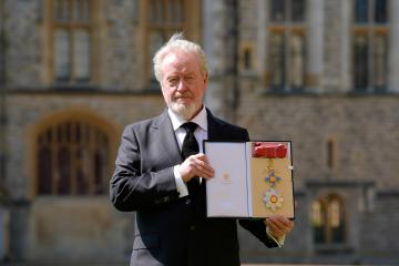 South Shields-born director Ridley Scott made a Knight Grand Cross