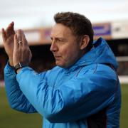 Interim boss Jason Ainsley takes charge of Spennymoor Town for their trip to Farsley Celtic.
