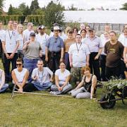 GREEN FINGERS: Honda (UK) staff took a day out to help rejuvenate a nursery for people with learning disabilities