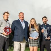 James Wilson, Douglas Montgomerie (Brewin Dolphin), Faye Wheatley and Josh Bassitt were the winners of the Chamion of Champions 2019