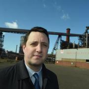 Tees Valley Mayor Ben Houchen at the Redcar Blast Furnace Picture: DOUG MOODY PHOTOGRAPHY