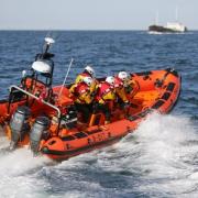 Sunderland RNLI Lifeboat “Wolseley” at Sea