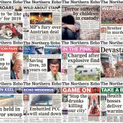 Northern Echo front pages from 2019