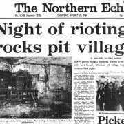The Northern Echo report from Saturday, August 25, 1984