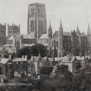 An Edwardian postcard of Durham cathedral