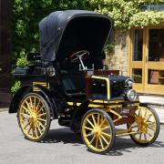 William Wright Franks' 1898 Daimler, as it looks today