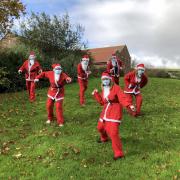 St Catherine’s Hospice staff gearing up for the annual Santa Dash