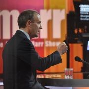 For use in UK, Ireland or Benelux countries only BBC handout photo of Foreign Secretary Dominic Raab, appearing on the BBC1 current affairs programme, The Andrew Marr Show. PA Photo. Picture date: Sunday November 29, 2020. See PA story POLITICS Brexit.