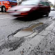 ROAD REPAIRS: Funding has been announced to repair potholes across the country. Picture: BEN BIRCHALL