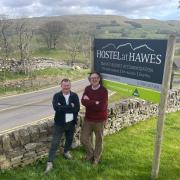 Steve Bussey, David Miller at Hawes Youth Hostel